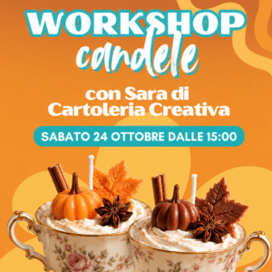 CORSO CANDELE SABATO 24 OTTOBRE DALLE 15:00